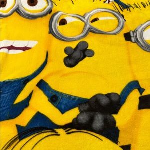 Large Minion Print Blanket